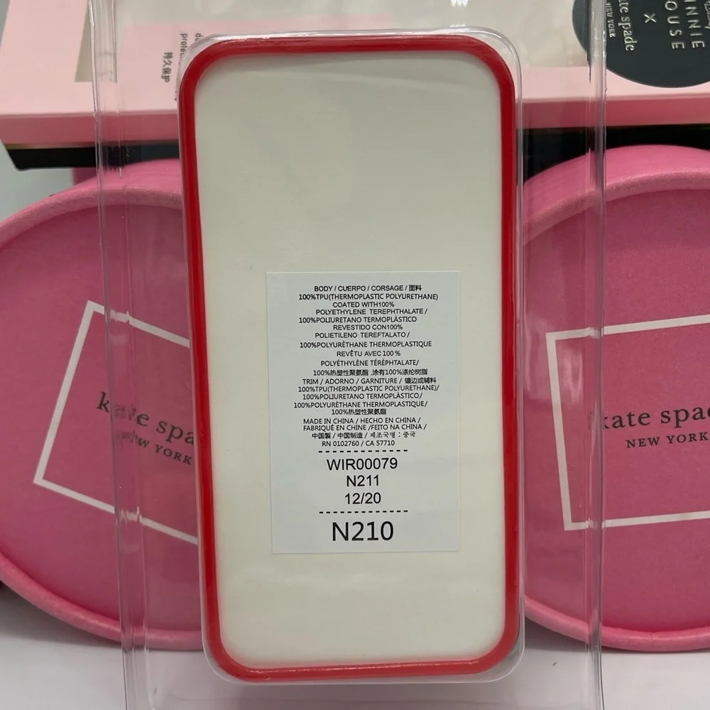 Kate Spade & Disney Minnie Mouse Phone Case for iPhone 12 Mini NWT